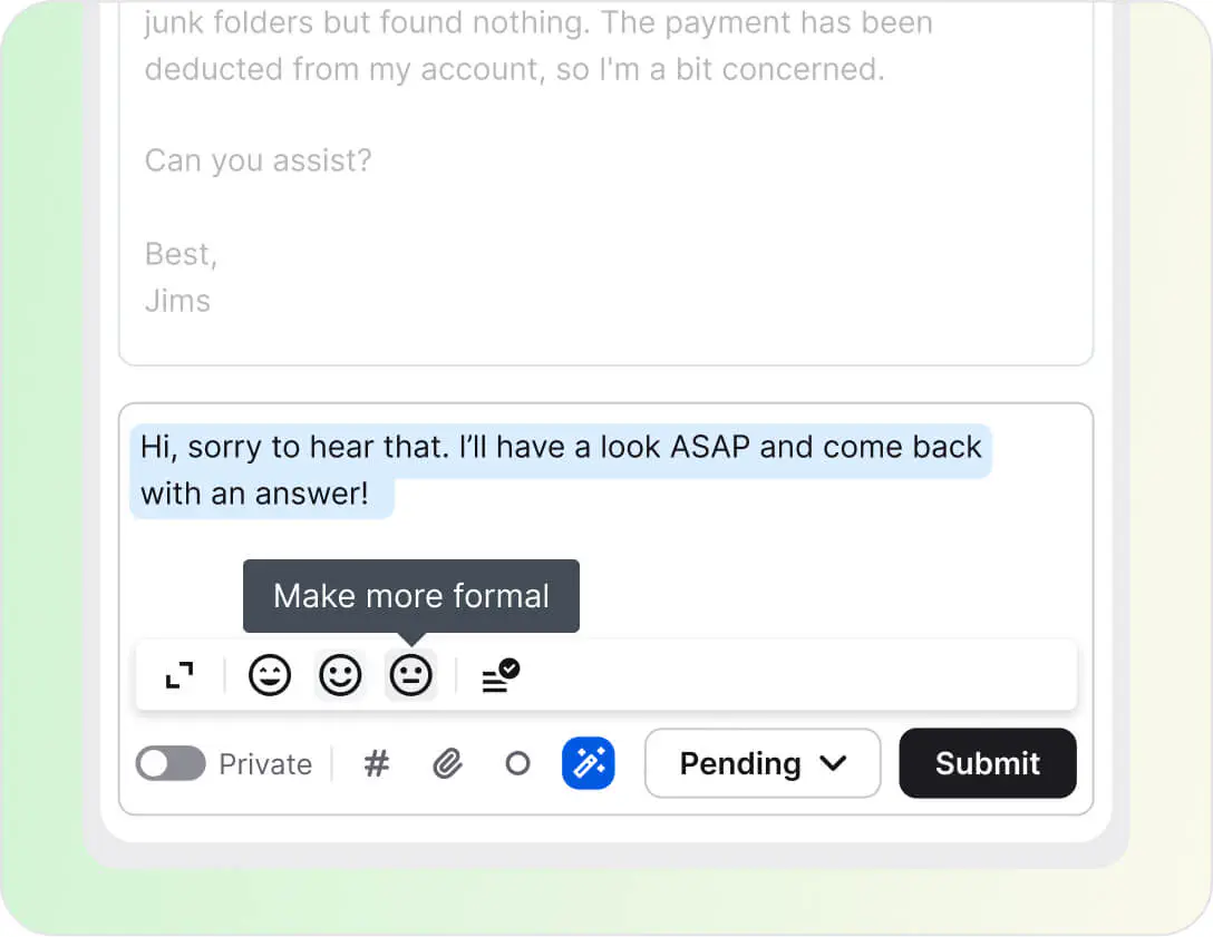 AI in HelpDesk
