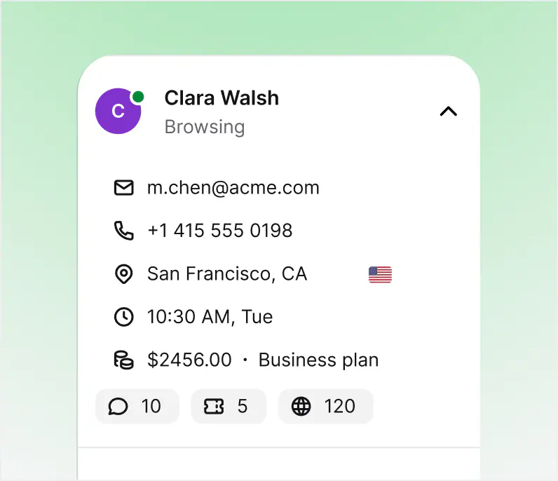 Email ticket with tags, priority, and full conversation history in HelpDesk.com