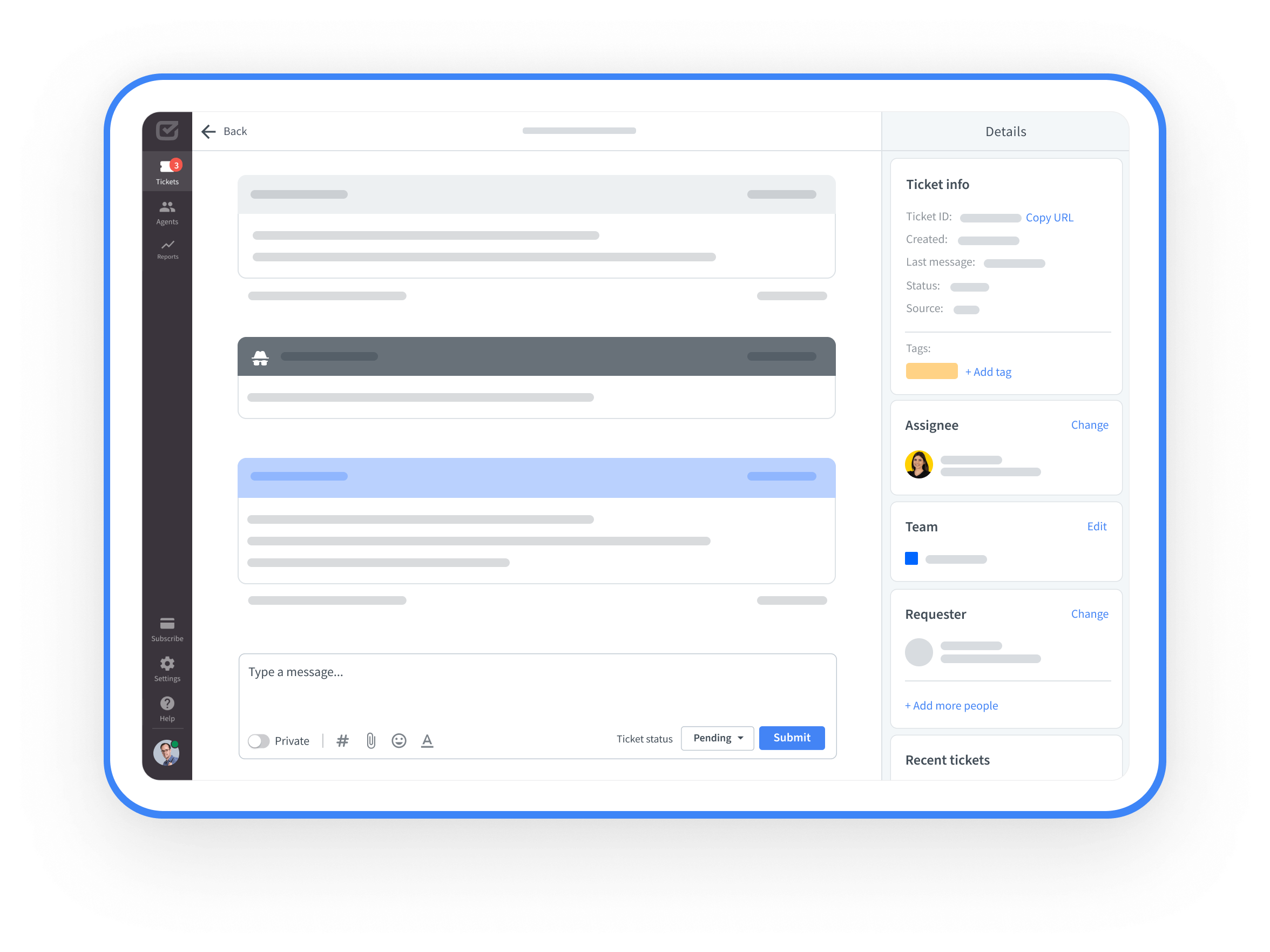 Ticketing options