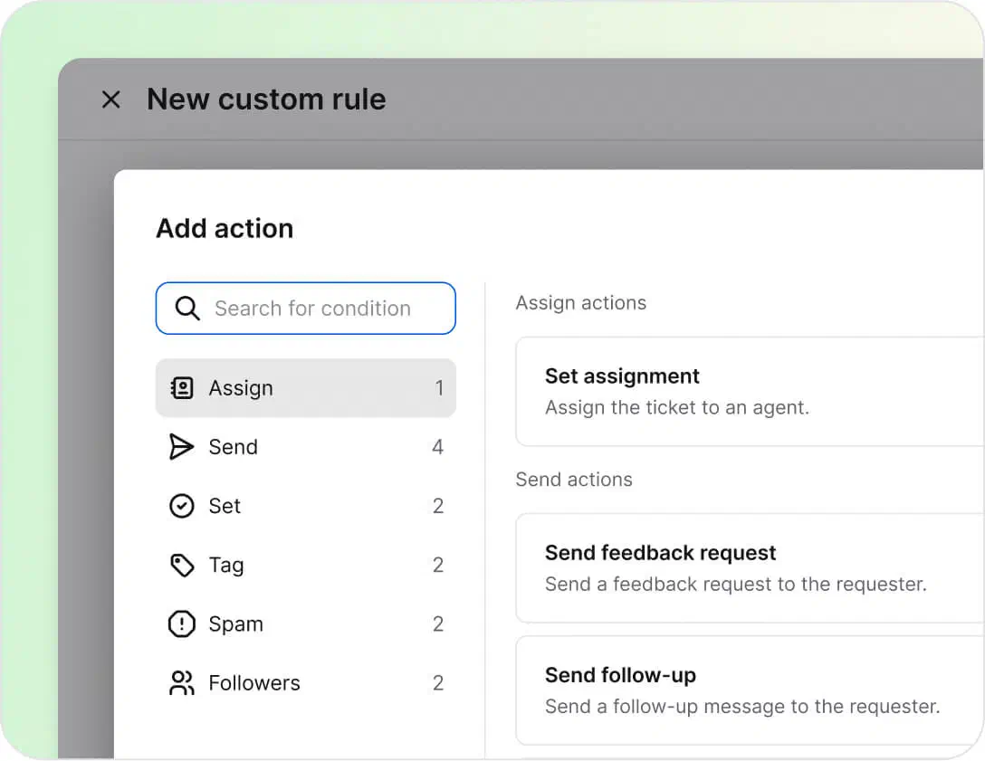 Automations in HelpDesk.com